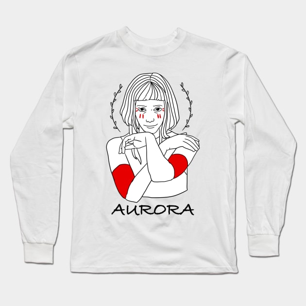 AURORA Long Sleeve T-Shirt by Plantspree